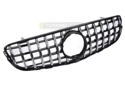Griglia Sport Nero Cromato con Camera Hole per Mercedes GLC W253 (15-18)
