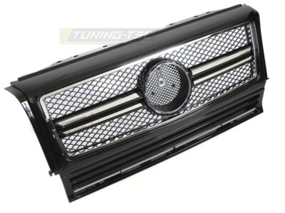 Griglia Sport Nero Cromato per Mercedes W463 (90-12) - Griglia Sportiva