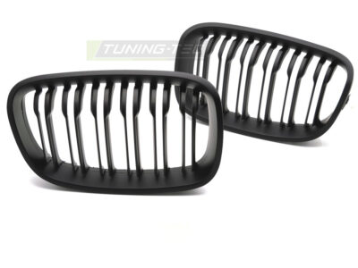 Griglia Sport Nero Opaco Doppio Bar per BMW Serie 1 F20 (11-14)
