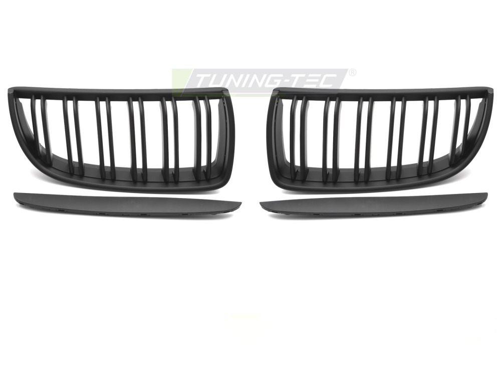 Griglia Sport Nera Opaca Doppia Barra per BMW Serie 3 E90 (05-08)