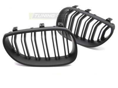 Griglia Sport Nero Opaco Doppio Bar per BMW Serie 5 E60 (03-10)