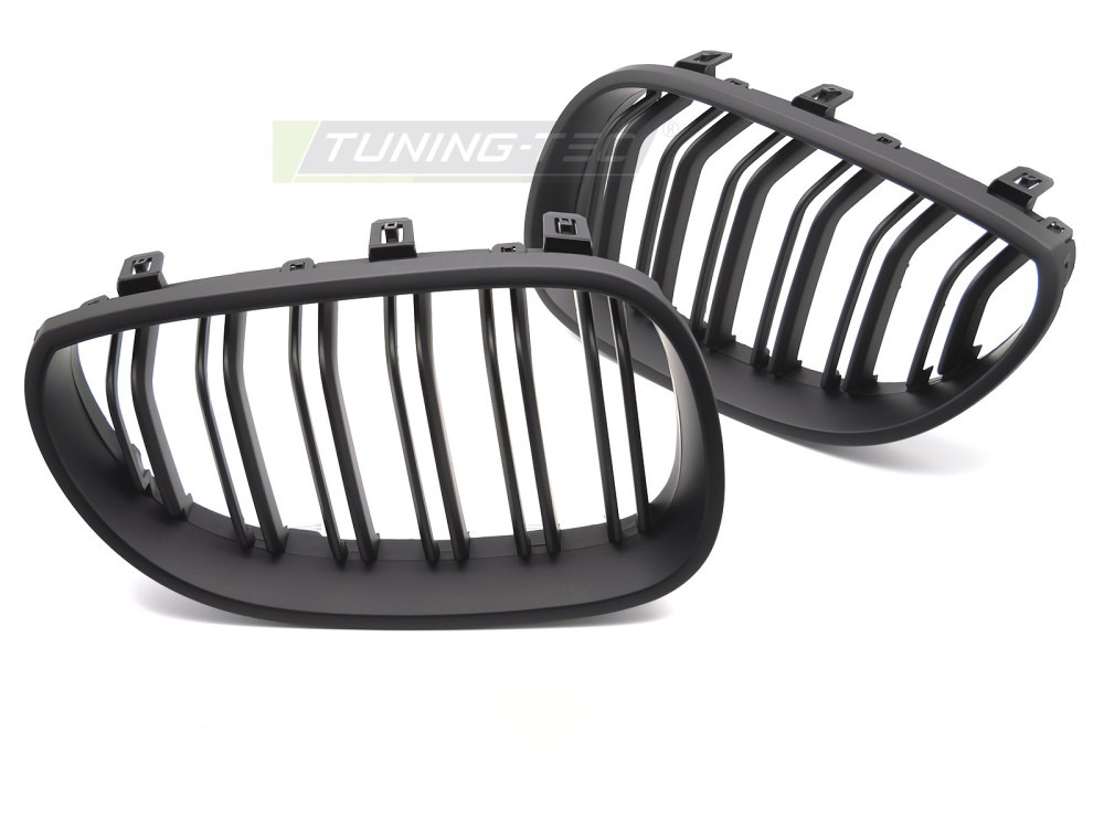 Griglia Sport Nero Opaco Doppio Bar per BMW Serie 5 E60 (03-10)