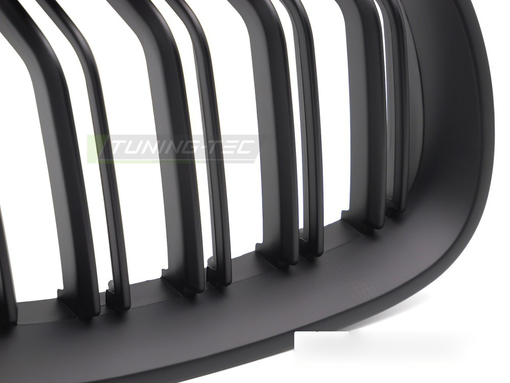 Griglia Sport Nero Opaco Doppio Bar per BMW Serie 5 E60 (03-10)