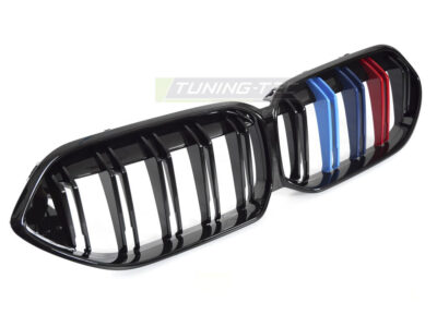 Griglia Sport Nero Lucido Tri-Colour Doppio Bar per BMW F44 (2019-2024)