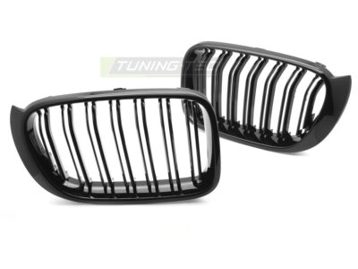 Griglia Sport Nero Lucido Doppio Bar per BMW X3 F25 (2014-2017) e X4 F26