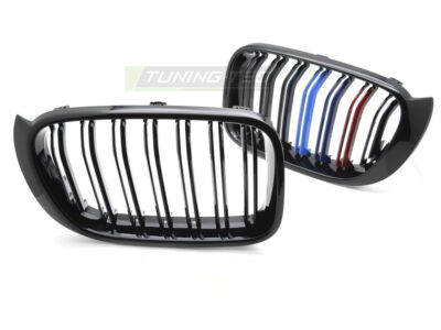 Griglia Sport Nero Lucido Tri-Colour Doppio Bar per BMW X3 F25 LCI 14-17 / X4