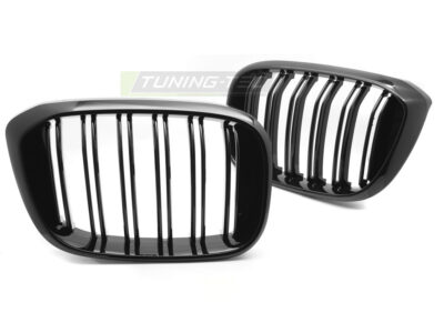Griglia Sport Nero Lucido Doppio Bar per BMW X3 G01 (2017-2021)