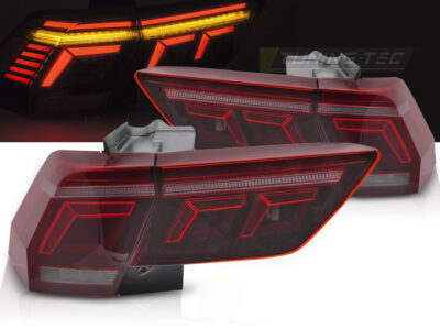 LED Bar Fanali Posteriori Rosso per Volkswagen Tiguan II (2020-2024)