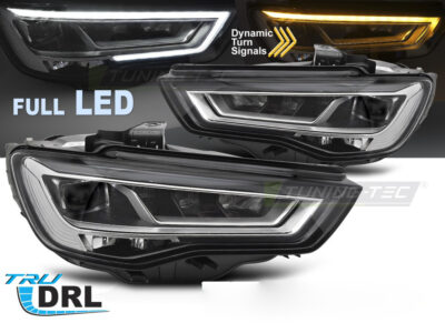 Fari Anteriori Full LED Sequenziali per Audi A3 8V (2012-2016)