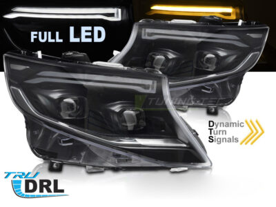 Fari Anteriori Full LED Sequenziali per Mercedes Classe V / Vito W447 14-23
