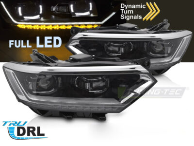 Fari Anteriori Full LED Sequenziali per Volkswagen Passat B8 (2014-2019)