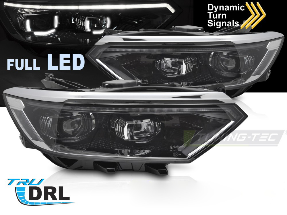 Fari Anteriori Full LED Sequenziali per Volkswagen Passat B8 (2014-2019)