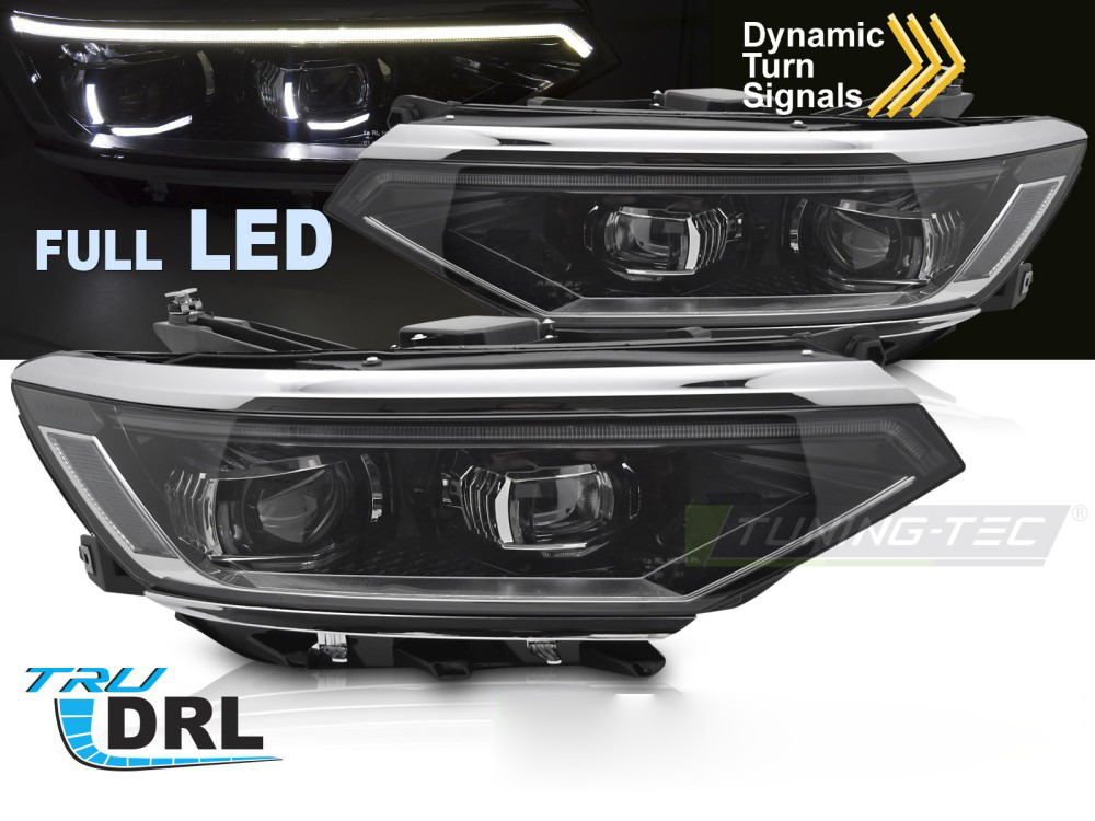 Fari Anteriori Full LED Sequenziali per Volkswagen Passat B8 (2019-2023)