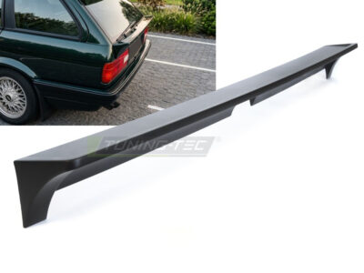 Baule Spoiler Sport Style Nero per BMW E30 Touring (1987-1994)