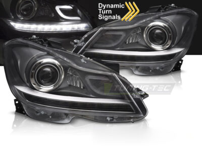 Fari Anteriori Xenon Look per Mercedes W204 2011-2014