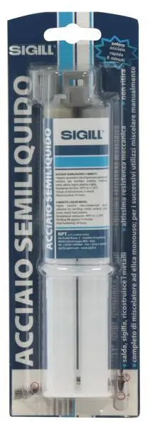 Acciaio semiliquido antiruggine trattamento protettivo metallo liquido