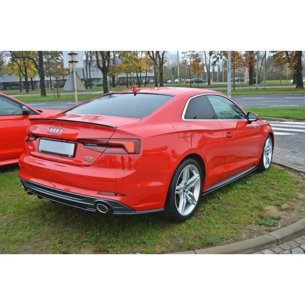 Add-on con Nervature Verticali Posteriore Paraurti S-line per Audi A5 F5