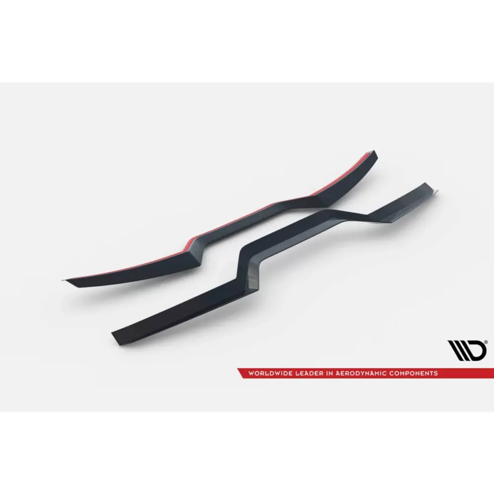 Add-on Parasole Anteriore Nero Lucido per BMW X6 G06 dal 2019
