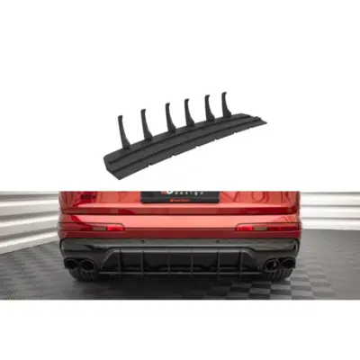 Add-on Posteriore Diffusore Opaco per Audi Q7 S-Line dal 2019