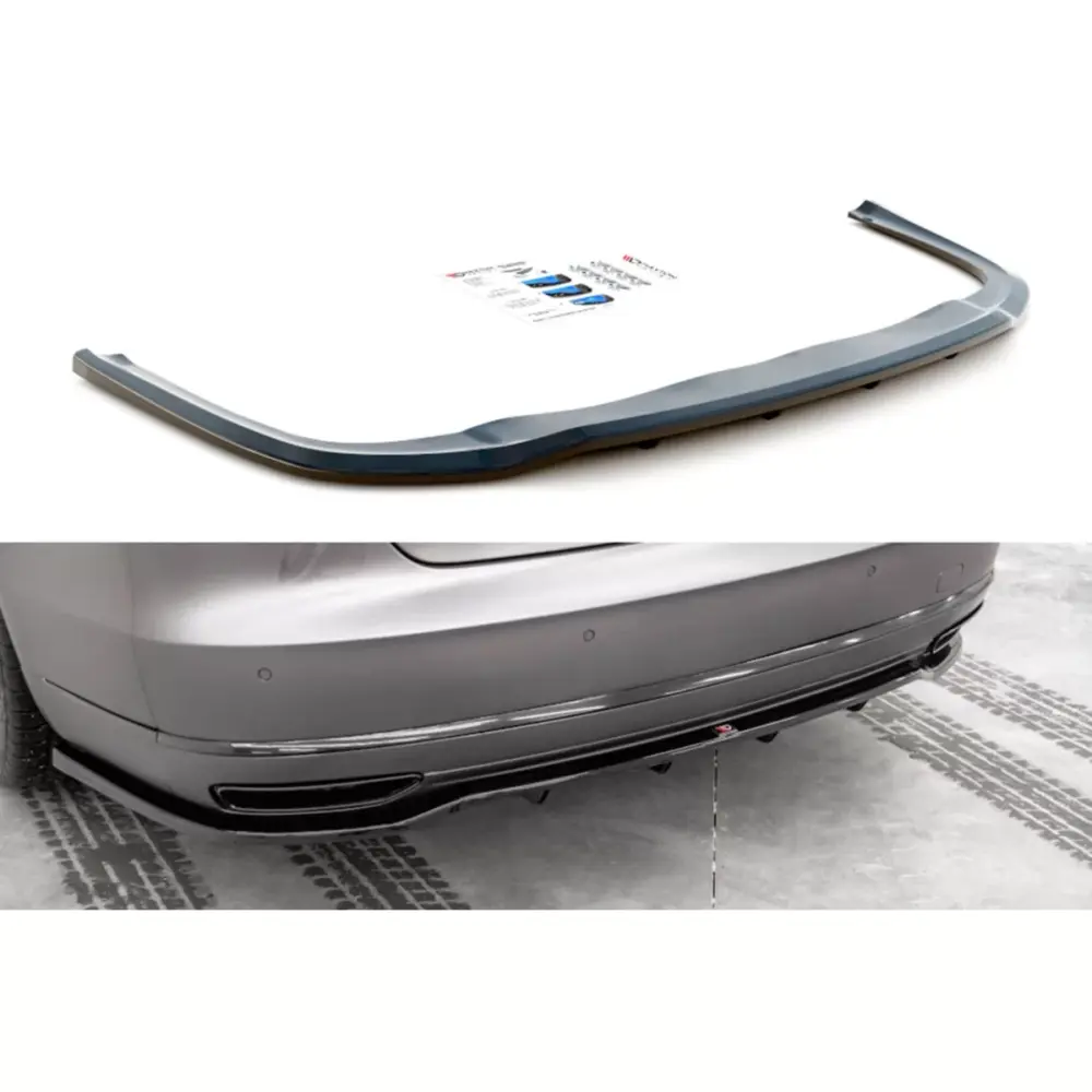 Add-on Posteriore Nero Lucido per Audi A8 D4 2013-2017