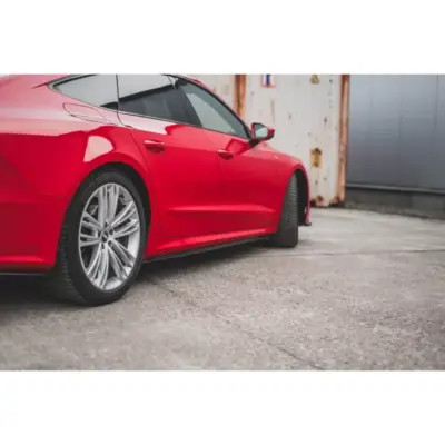 Add-on S-line Tipo Maxton Design Nero Lucido per Audi A7 C8 dal 2017