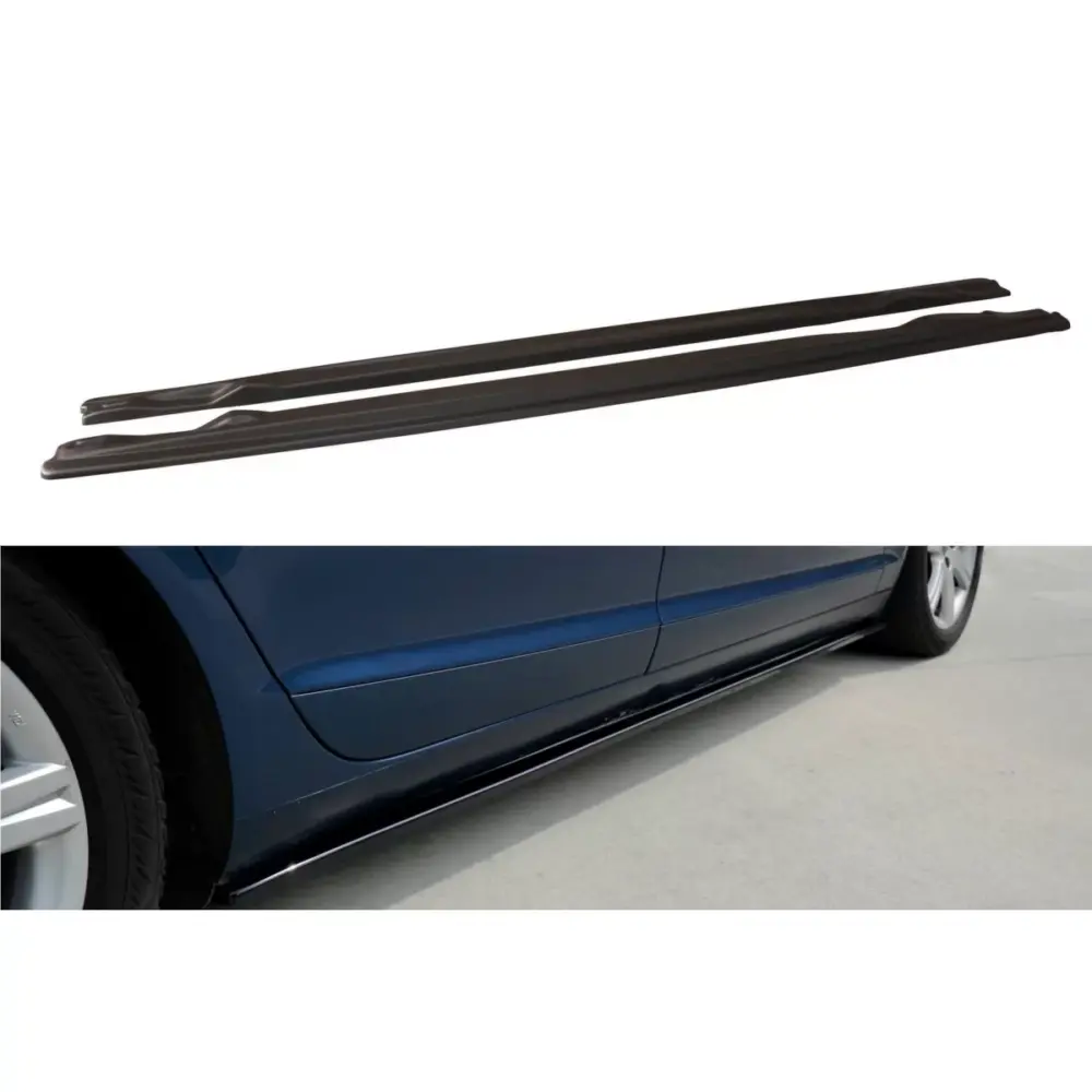 Add-on S-line Verniciati Neri per Audi A6 C6 2004-2011
