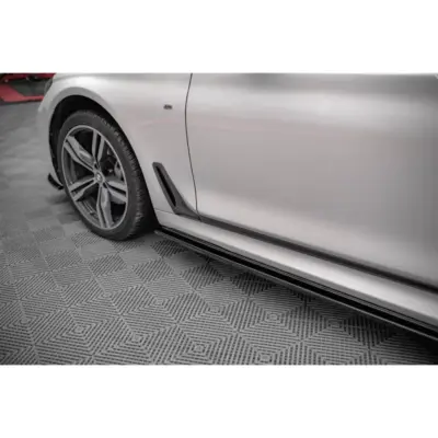 Additivi Minigonne Laterali Posteriori Neri BMW Serie 7 G12 dal 2015