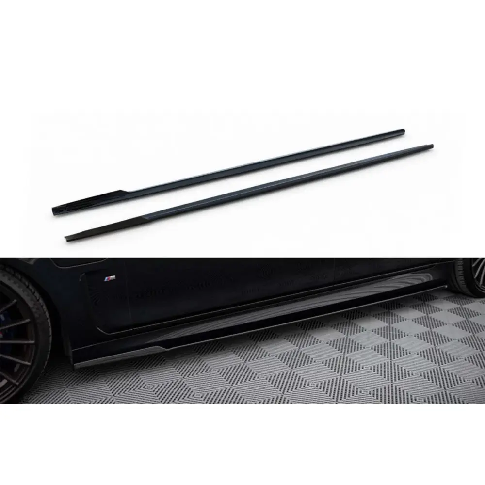 Additivi Tuning Neri Lucidi per BMW Serie 7 G12 M Package Long Wheelbase