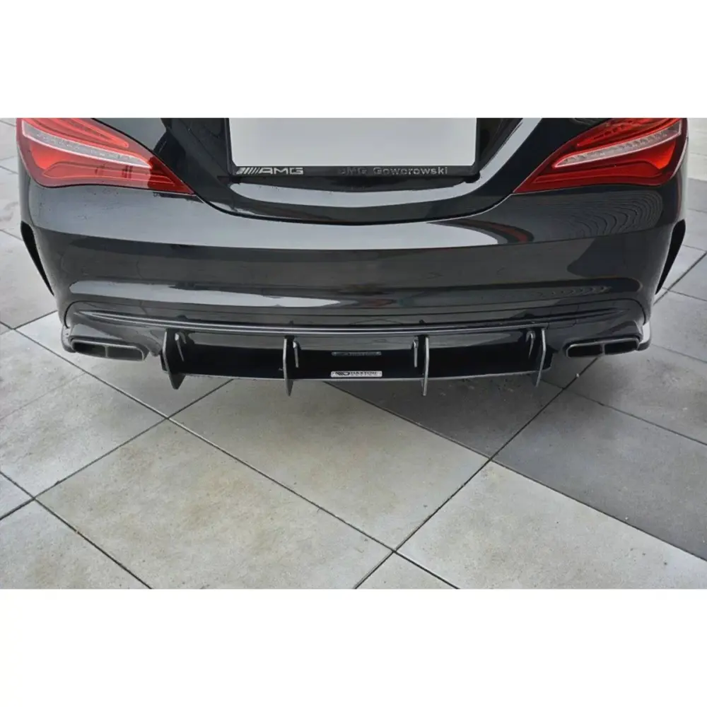 Additivo Diffusore Posteriore Opaco per Mercedes CLA A45 C117 dal 2017