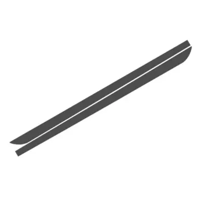 Adesivi Laterali Vinile Grigio Scuro per BMW Serie 5 F10 F11 2011-2017