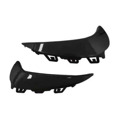 Aeroflaps Paraurti Posteriore Laterali Piano Nero per Mercedes GLA H247 2020-up
