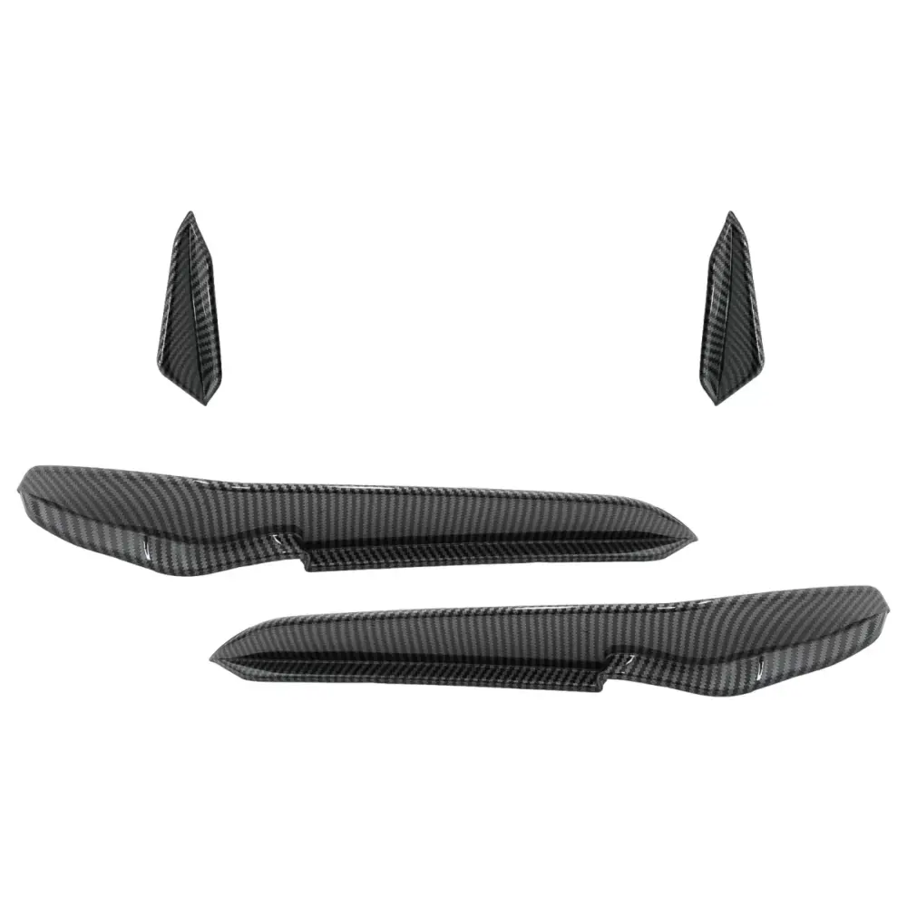 Alette Laterali Paraurti Anteriore Effetto Carbonio per VW Golf 7.5 R 2017-2020