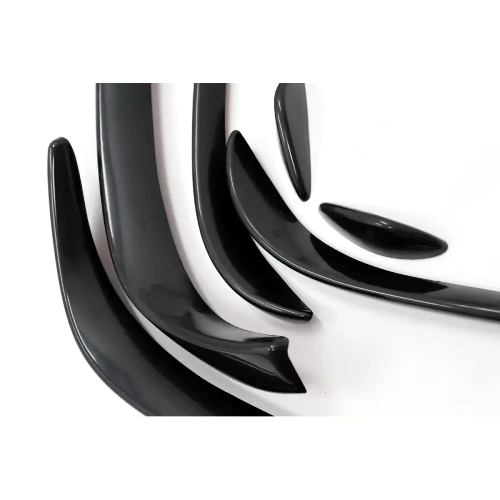 Alette Paraurti Anteriore C43 Design Nero Lucido per Mercedes Classe C W205