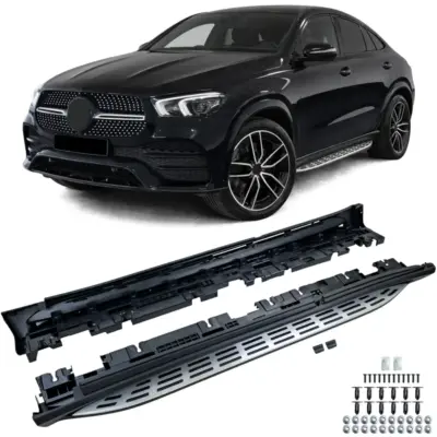 Alluminio Pedane Laterali Protezione Laterale OE Style per Mercedes GLE C167