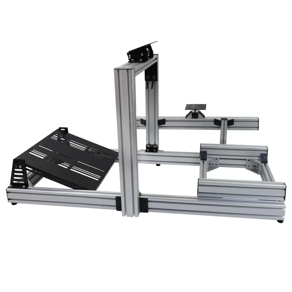 Alluminio Sim Rig 2 Cockpit Sitz Gestell Renn Racing Simulator Universale