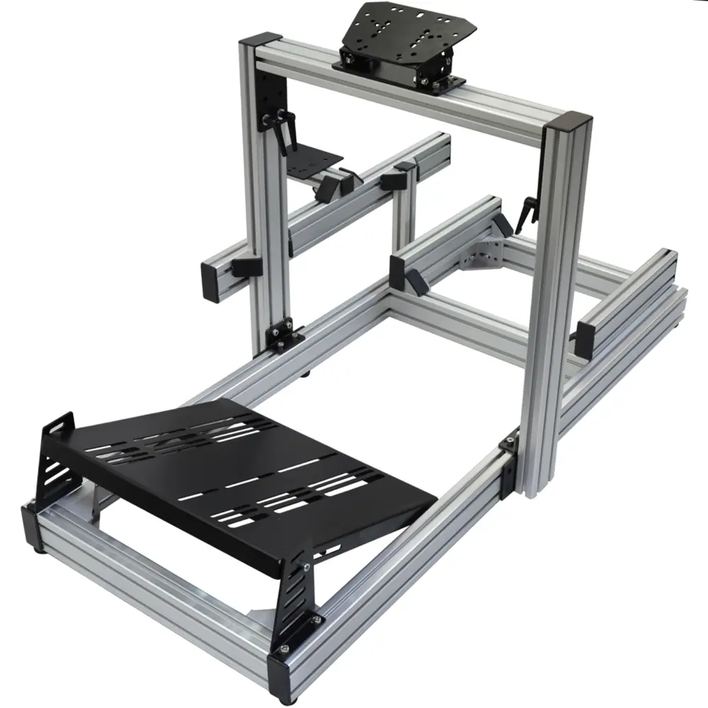 Alluminio Sim Rig 2 Cockpit Sitz Gestell Renn Racing Simulator Universale