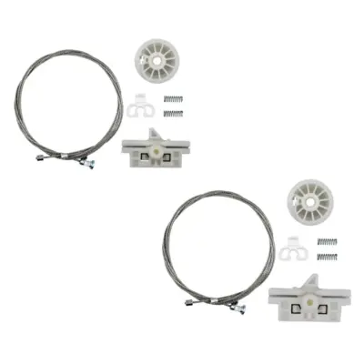 Alzacristallo Kit Riparazione Cavi Destro e Sinistro per Peugeot Bipper