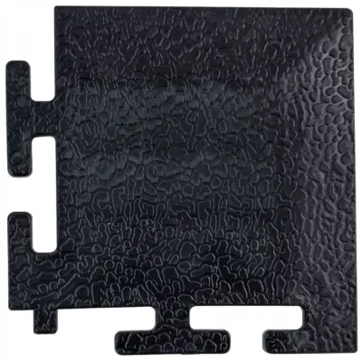 Angolo Ramroxx per Piastre Pavimento Pvc Performance Nero 6x6cm Universale