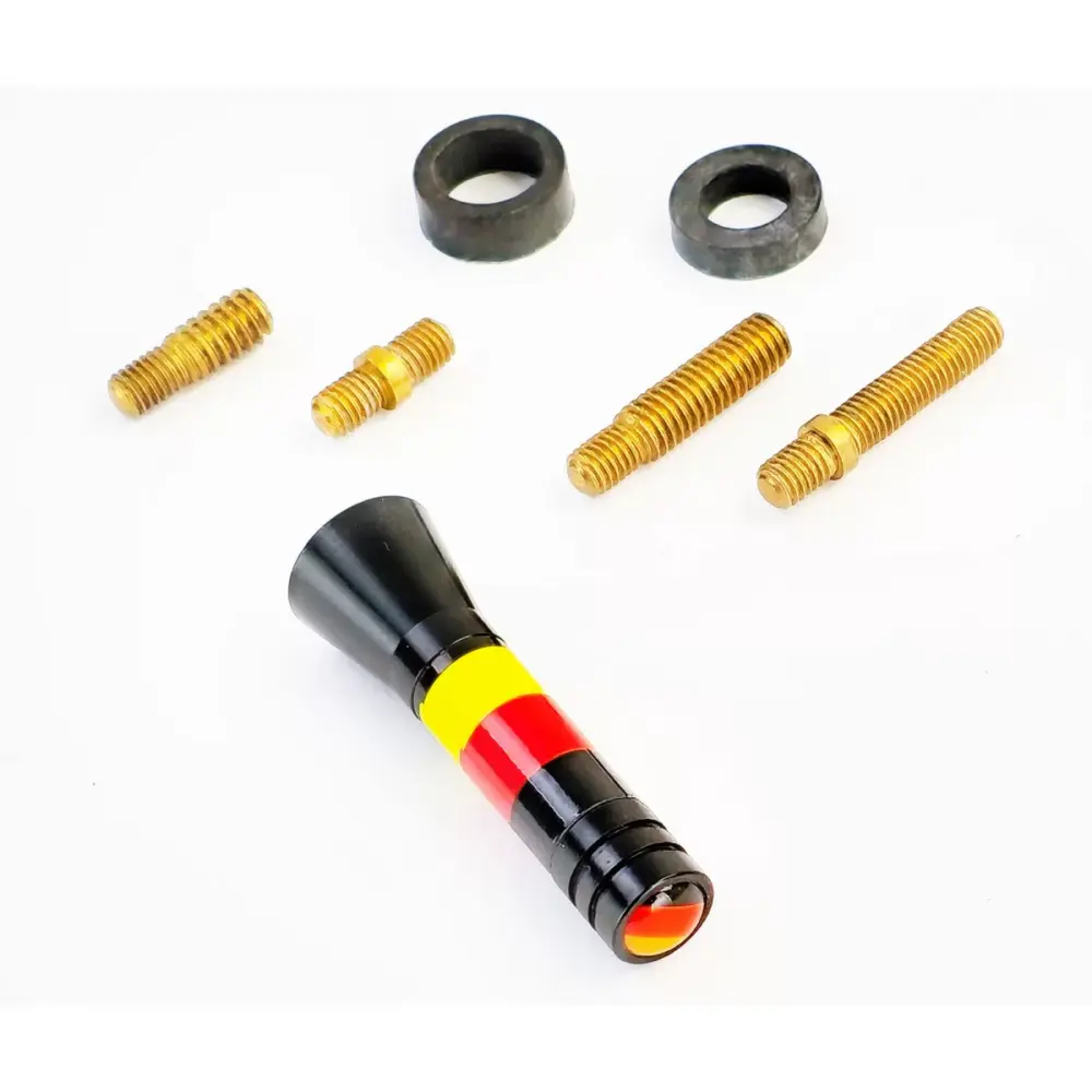 Antenna Corta 5cm Bandiera Germania per Volkswagen Golf 3 4 5 Polo 6N2 9N Bora