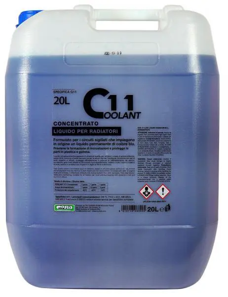 Antiruggine concentrato liquido blu refrigerante radiatore 20 litri