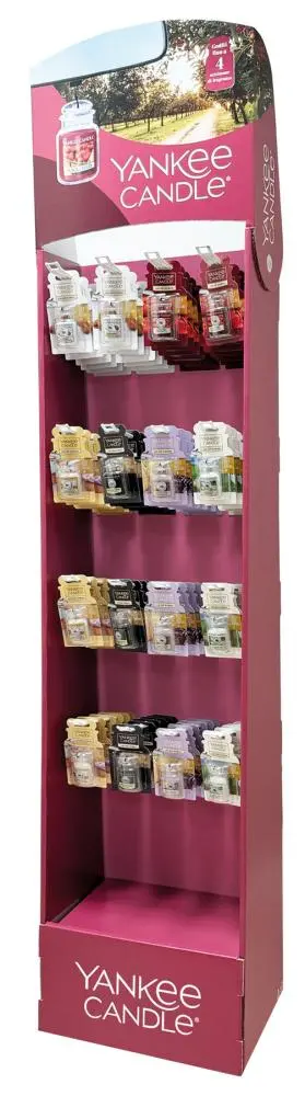 Assortimento 96 pezzi candele profumate auto esposizione accessori aromaterapia