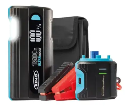 Avviatore batteria portatile litio 12V compatto ricaricabile rapido