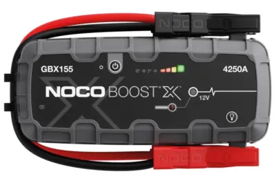 Avviatore di emergenza batteria auto portatile litio 12V potente compatto