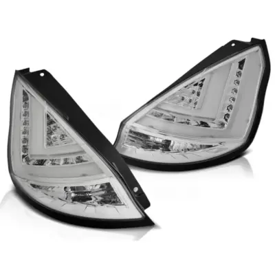 Barra LED Cromata Anteriore Ford Fiesta MK7 08-12 Hb