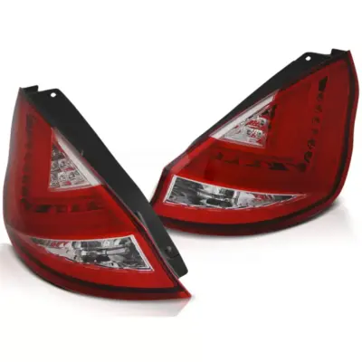Barra LED Posteriore Bianco Rosso per Ford Fiesta MK7 08-12 Hb