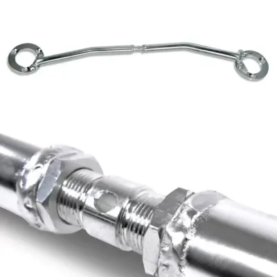 Barra Rinforzo Anteriore Alluminio 3 Pezzi Lucida per BMW Serie 3 E36 (fino 94)