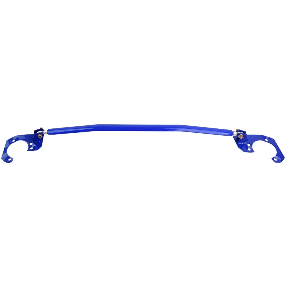 Barra Rinforzo Anteriore Regolabile Alluminio Blu per BMW E46 320i 323i 325i