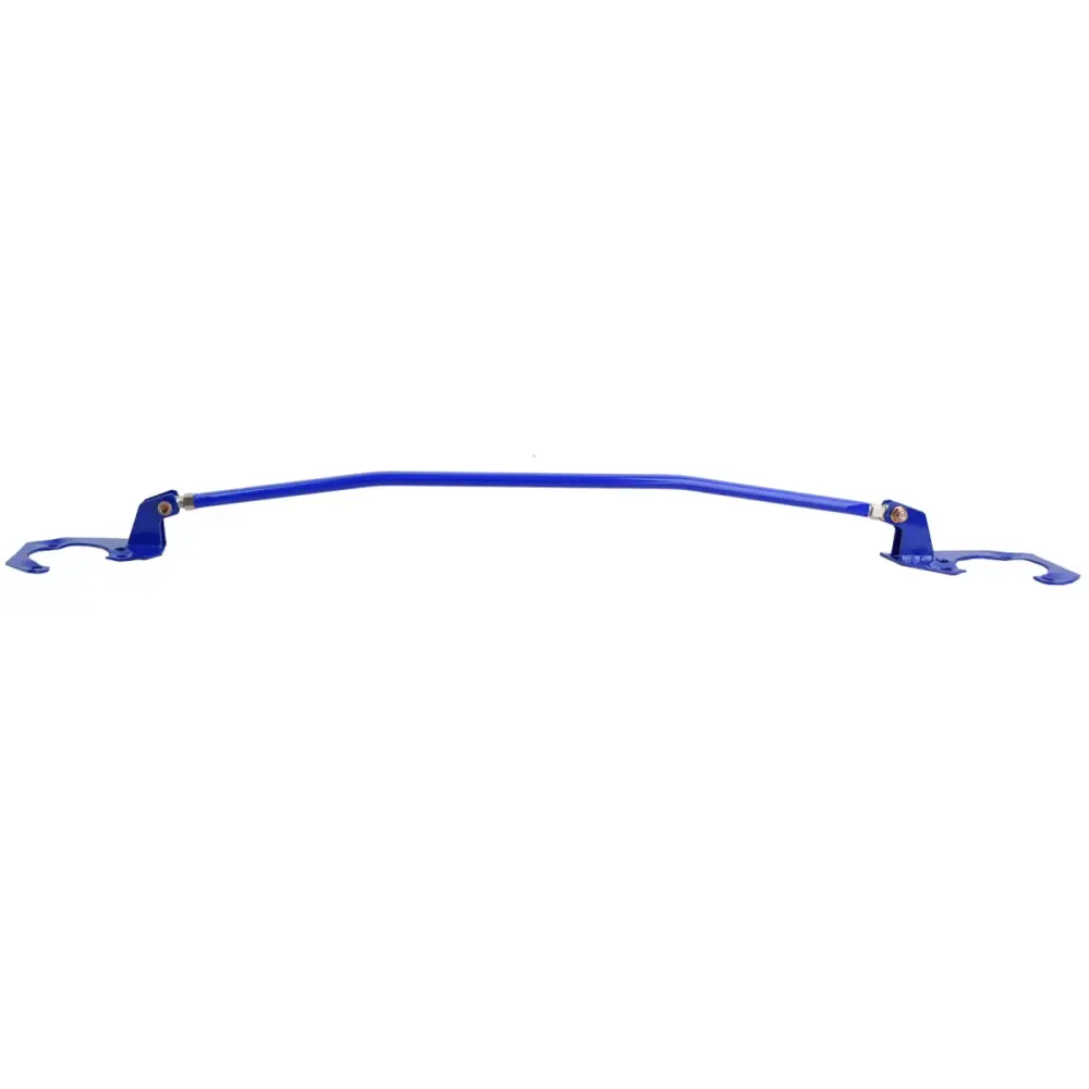 Barra Rinforzo Anteriore Regolabile Alluminio Blu per BMW E46 320i 323i 325i