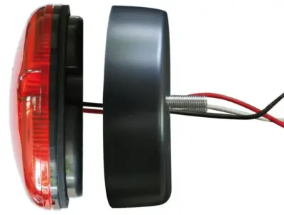 Base supporto montaggio fanali led 95 mm accessorio auto ricambio robusto