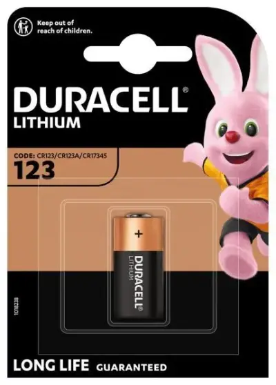 Batteria al litio 123 3V
